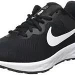 NIKE Revolution 6, Zapatillas de Gimnasia Mujer, Negro