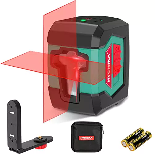 Nivel Laser HYCHIKA, Autonivelante Rojo, 15m, Manual/Automático