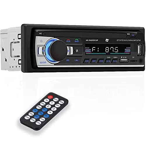 NK Auto Radio Coche - 1 DIN - 4x40W - Bluetooth 5.0