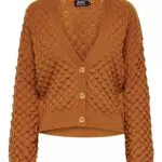 Only Onlgillie L/S Cardigan Knt Noos Suter crdigan, Marrón