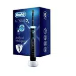 Oral-B Genius X Cepillo de Dientes Eléctrico con Mango Recargable con Inteligencia Artificial y 1 Cabezal de Recambio