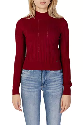 Pepe Jeans Baloon Manga larga Mujer, Rojo, XL