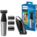 Philips BG5020 / 15 Bodygroom Series 5000 con accesorio para depilación y 3 peines para recortar