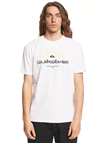 Quiksilver Camiseta Hombre Blanco XL
