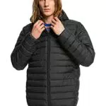 Quiksilver - Chaqueta Acolchada - Hombre - M - Negro