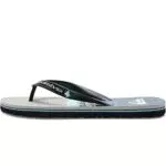 Quiksilver Panel Molokai, Sandalia Hombre, Gris Negro y Azul