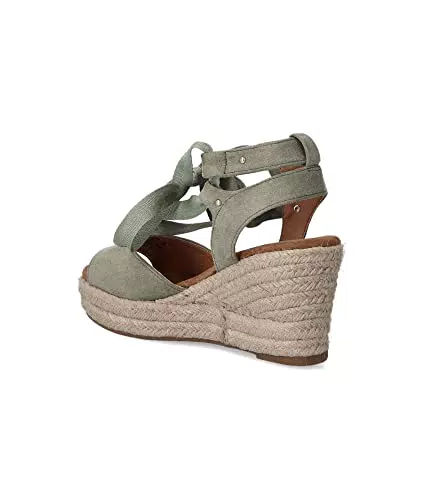 REFRESH 79808, Sandalias Mujer, Verde