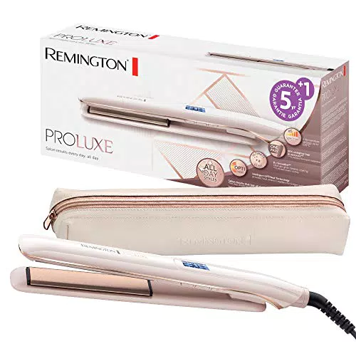 Remington Plancha de Pelo ProLuxe, Tecnología OPTIHeat