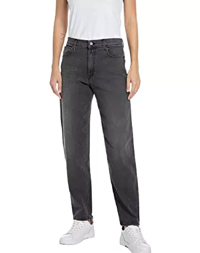 REPLAY Keida, Jeans Mujer, Gris