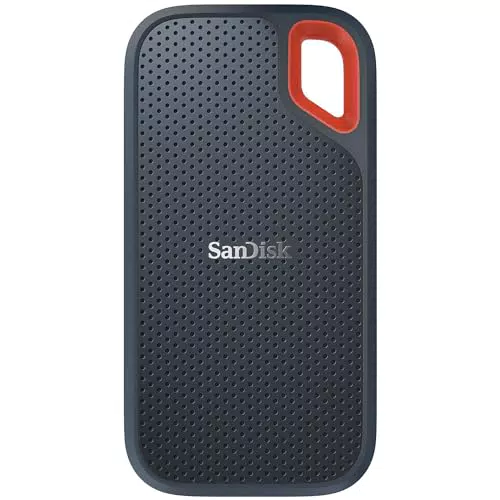 SanDisk Extreme SSD portátil 2TB - hasta 550MB/s velocidad de lectura