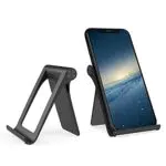 SANTER LABS Soporte Universal Multiposición Ajustable para Móvil Tablet Smartphones 4”-11” para Mesa Escritorio Multiángulo Plegable Compatible con Todos los Modelos de móvil y Tablet
