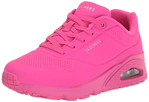 Skechers Uno Night Shades, Zapatillas Para Mujer, Hot Pink Durabuck