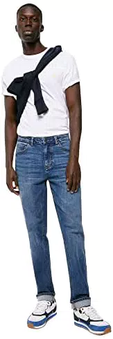 Springfield 1755287 Pantalones Vaqueros, Medium_Blue