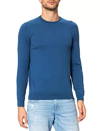 Superdry Vintage Emb Cotton/Cash Crew Suéter de Punto