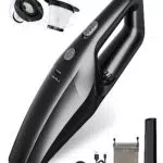 TEMOLA Aspirador De Mano Sin Cable, Accesorios Coche Aspirador Coche Potente Portátil Recargable con Filtro HEPA