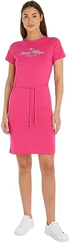 Tommy Hilfiger 1985 Reg C-nk Vestido Corto SS Camiseta