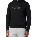 Tommy Hilfiger HILFIGER CURVE LOGO HOODY, Hoodies Hombre
