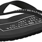 Tommy Hilfiger Hombre Chancletas Rubber Beach Sandal Chanclas