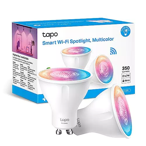 TP-Link Bombilla WiFi inteligente Tapo L630 GU10, RGBW multicolor