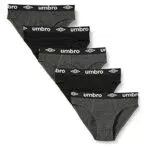 UMBRO Slip Umb/1/Scx5 Ropa Interior, Noir, XL para Hombre