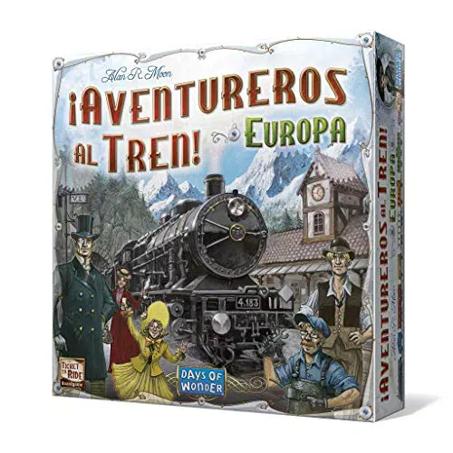 Unbox Now - ¡Aventureros al Tren! Europa - Juego de Mesa
