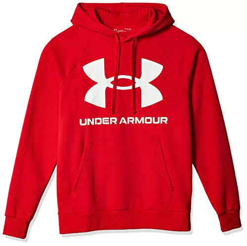 Under Armour Sudadera con Capucha y Logo de Rival Fleece en Grande