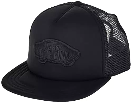 Vans Classic Patch Trucker - Gorra para hombre, Negro
