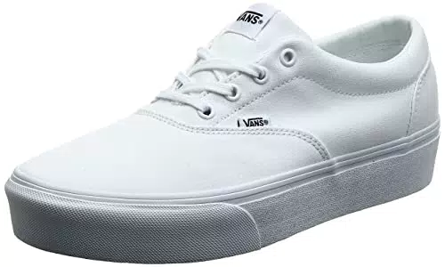 Vans Doheny Platform, Zapatillas Mujer, Blanco