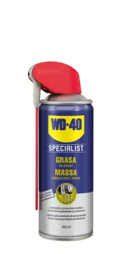 WD-40, Grasa En Spray de WD-40 Specialist, Fórmula anti goteo de larga duración grasa para lubricar mecanismos con propiedades de adhesión
