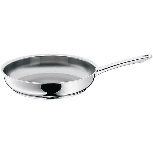 WMF Favorit - Sartén 28 cm Cromargan Acero Inoxidable 18/10 sin recubrimiento  Apto para todo tipo de cocinas