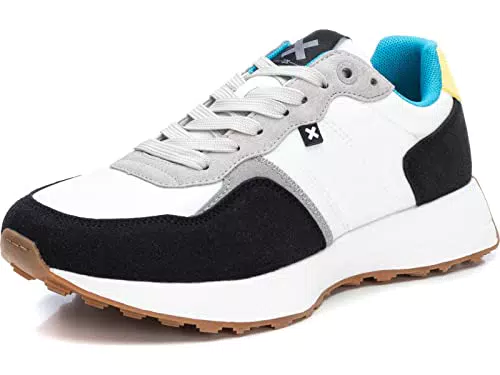 XTI - Zapatilla Cierre de cordón para Hombre, Color: Blanco