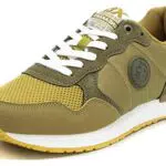 XTI - Zapatilla Cierre de cordón para Hombre, Color: Verde