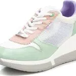 XTI - Zapatilla Cierre de cordón para Mujer, Color: Verde