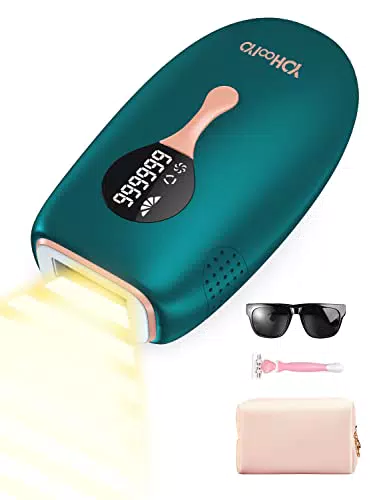 YOHOOLYO Depiladora Luz Pulsada IPL Depilación IPL Dispositivo de Depilación 999