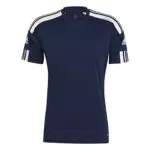adidas Squad 21 JSY SS T-Shirt, Mens, Team Navy Blue/White