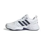 adidas Strutter, Zapatillas Hombre, Blanco Ftwr White Dark Blue Matte Silver
