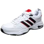 adidas Strutter, Zapatillas Hombre, Blanco Ftwr White Core Black Active Red