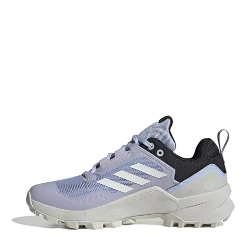 adidas Terrex Swift R3 W, Sneaker Mujer, Blue Dawn/Crystal White/Coral Fusion