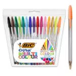 BIC Cristal Multicolour, Bolígrafos de Punta Ancha