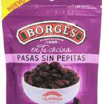Borges - Uvas Pasas de la Variedad Thompson Sin Semillas - Bolsa de 150 Gramos