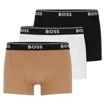 BOSS Trunk 3p Power, Boxers A Pantalones Cortos para Hombre