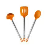 BRA Efficient Set 3 utensilios cocina, 36.5 cm, espátula