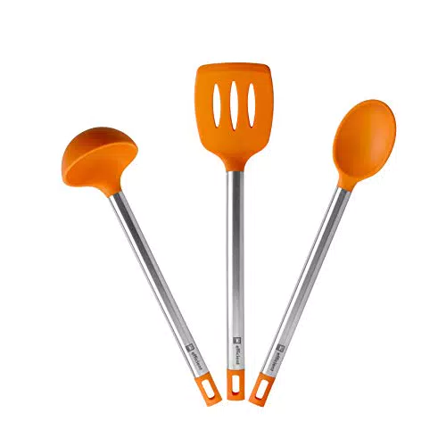 BRA Efficient Set 3 utensilios cocina, 36.5 cm, espátula