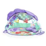 Bright Starts, Disney Baby, Manta de actividades y Juegos de La Sirenita con luces y 25 minutos de melodías
