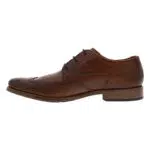 bugatti Hombre City Lace Shoe, Cordones, coñac