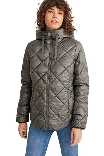 C&A Mujer Chaqueta acolchada gris oscuro 38