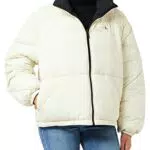 Calvin Klein Acolchado Reversible Chaquetas, CK Black/Eggshell
