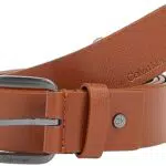 Calvin Klein Adj CK Concise PB 35 mm Cinturones, Dark Tan
