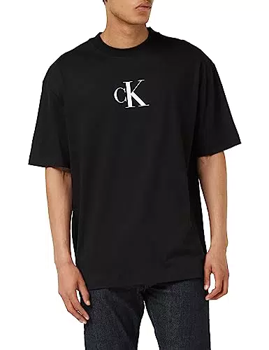 Calvin Klein Box Tee, Hombre, Pvh Black, M