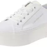 Calvin Klein Cupsole Flatform NY Pearl Wn, Tenis Mujer